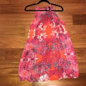 Tropical Print Dress (worn once)